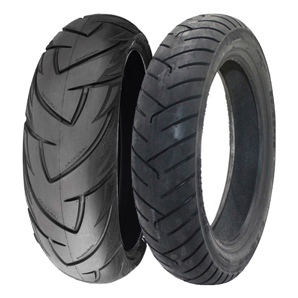 DELI TYRE COPPIA GOMME DELI TYRE 120/70-15 56S SB-128 + 90/90-12 54P S-220