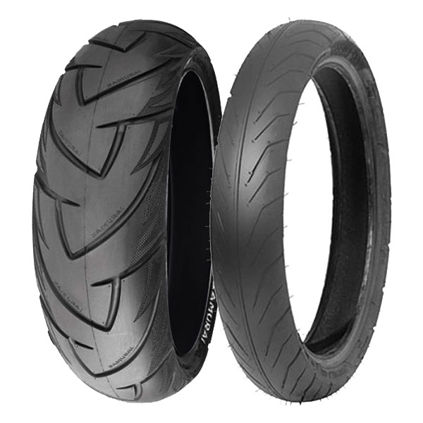 DELI TYRE COPPIA GOMME DELI TYRE 120/70-15 56S SB-128 + 90/80-16 51S SB-108