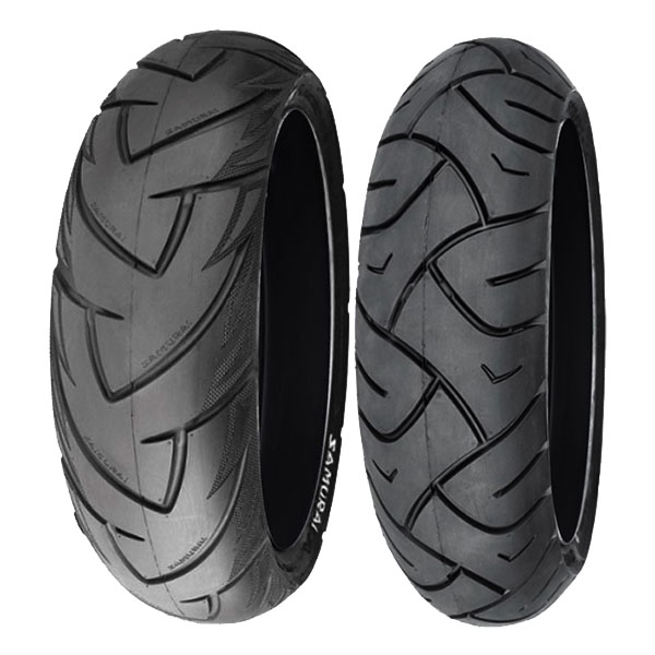 DELI TYRE COPPIA GOMME DELI TYRE 120/70-15 56S SB-128 + 100/90-14 57P SC-102
