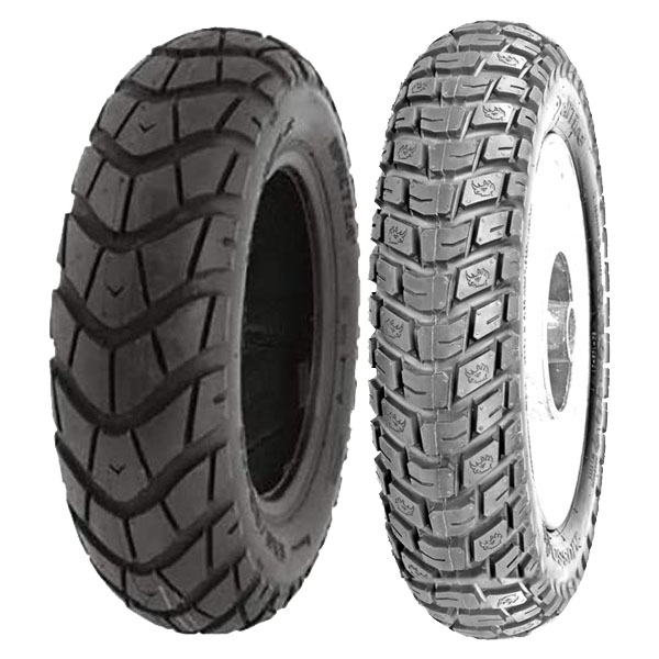 DELI TYRE COPPIA GOMME DELI TYRE 130/90-10 70J SC-101 + 100/90-10 56J SC-108