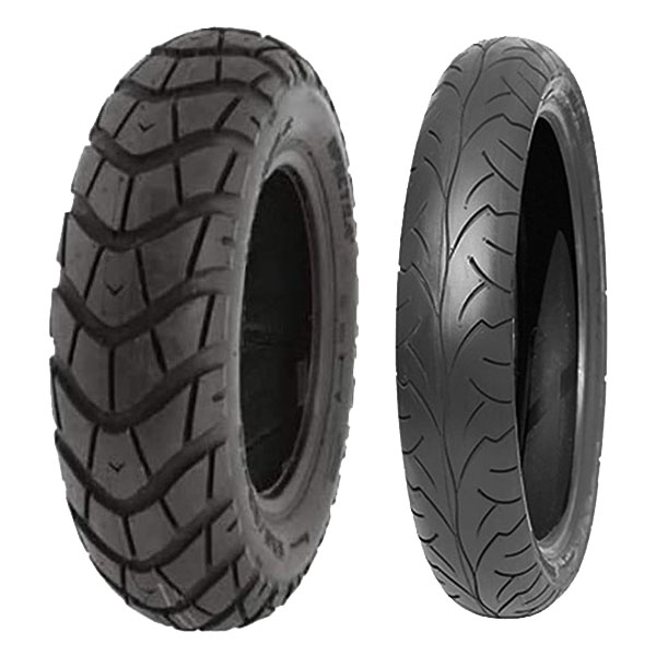 DELI TYRE COPPIA GOMME DELI TYRE 130/90-10 70J SC-101 + 130/80-16 64P SB-106