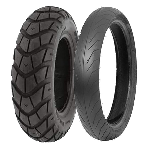 DELI TYRE COPPIA GOMME DELI TYRE 130/90-10 70J SC-101 + 90/80-16 51S SB-108