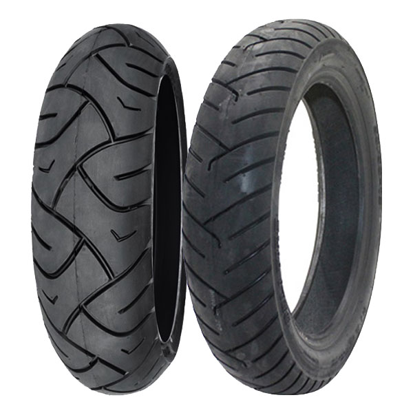 DELI TYRE COPPIA GOMME DELI TYRE 120/70-12 58S SC-102 + 90/90-12 54P S-220