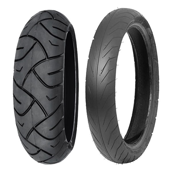 DELI TYRE COPPIA GOMME DELI TYRE 120/70-12 58S SC-102 + 90/80-16 51S SB-108