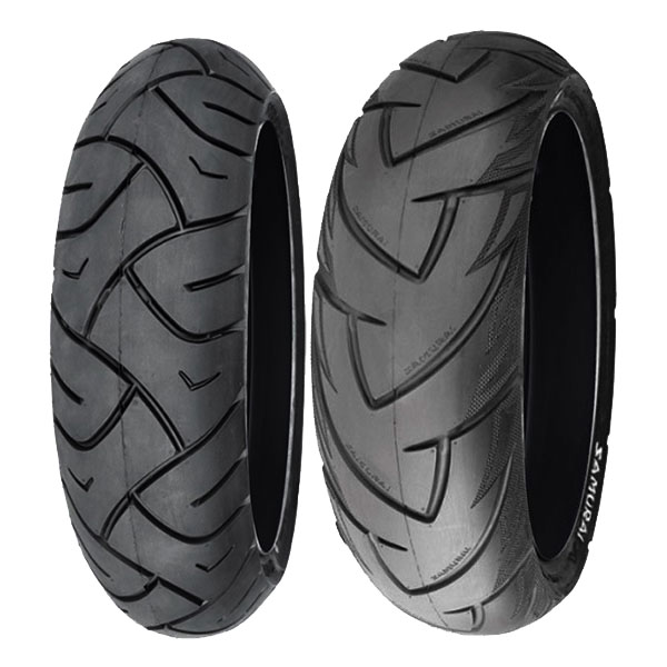 DELI TYRE COPPIA GOMME DELI TYRE 120/70-12 58S SC-102 + 120/70-15 56S SB-128