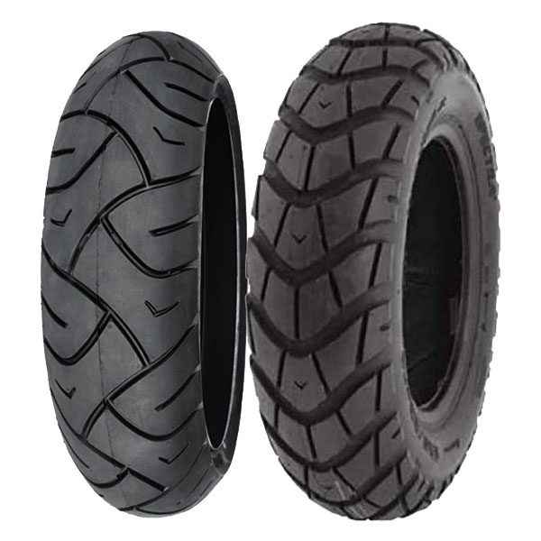DELI TYRE COPPIA GOMME DELI TYRE 120/70-12 58S SC-102 + 130/90-10 70J SC-101