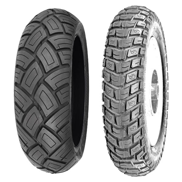 DELI TYRE COPPIA GOMME DELI TYRE 120/70-11 56L SC-103 + 100/90-10 56J SC-108