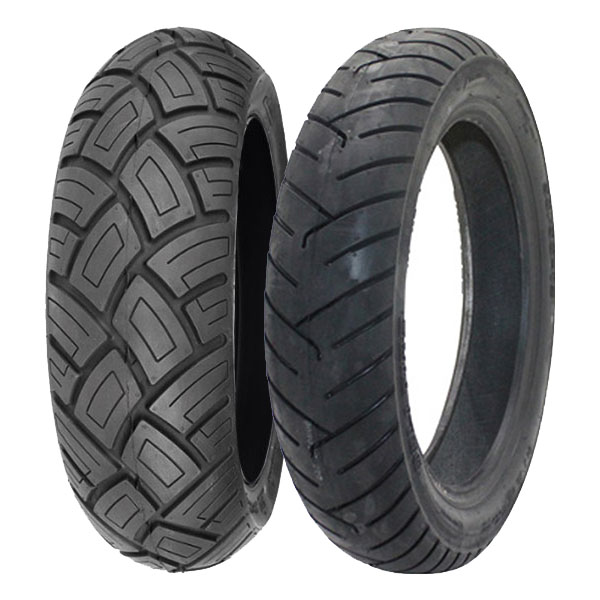 DELI TYRE COPPIA GOMME DELI TYRE 120/70-11 56L SC-103 + 90/90-12 54P S-220