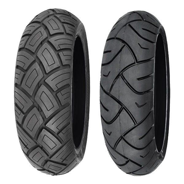 DELI TYRE COPPIA GOMME DELI TYRE 120/70-11 56L SC-103 + 100/90-14 57P SC-102