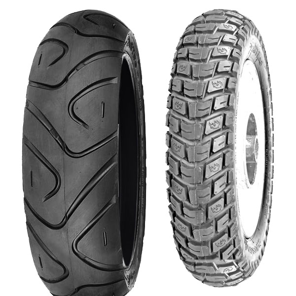 DELI TYRE COPPIA GOMME DELI TYRE 120/90-10 66J SC-106 + 100/90-10 56J SC-108