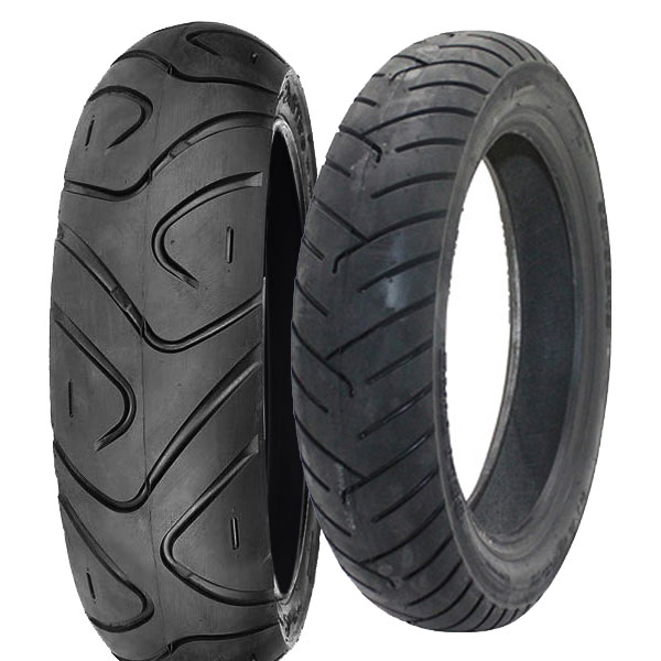 DELI TYRE COPPIA GOMME DELI TYRE 120/90-10 66J SC-106 + 90/90-12 54P S-220