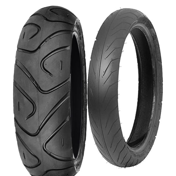 DELI TYRE COPPIA GOMME DELI TYRE 120/90-10 66J SC-106 + 90/80-16 51S SB-108