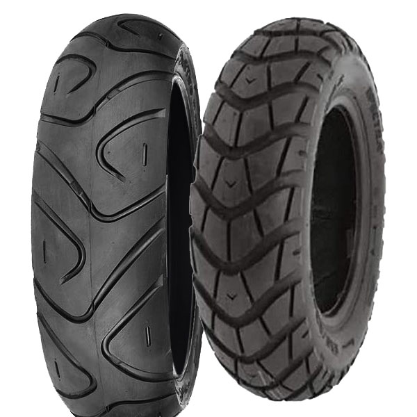 DELI TYRE COPPIA GOMME DELI TYRE 120/90-10 66J SC-106 + 130/90-10 70J SC-101