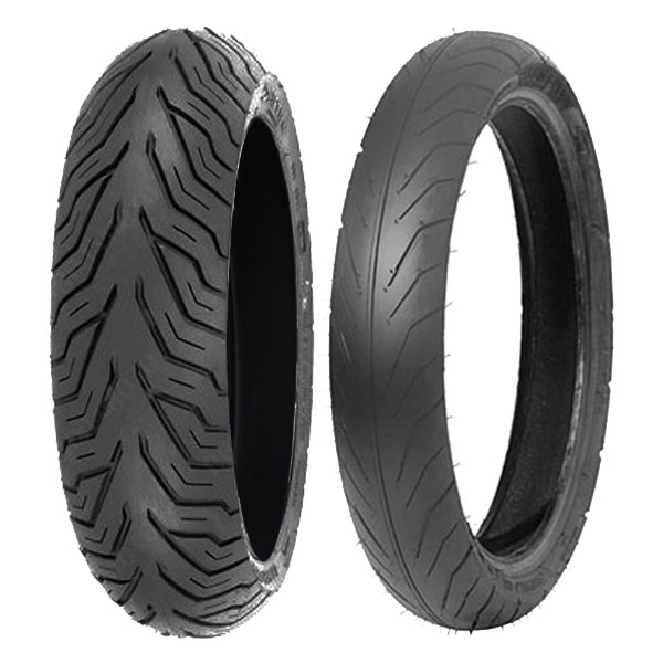 DELI TYRE COPPIA GOMME DELI TYRE 120/80-14 58S SC-109 + 90/80-16 51S SB-108