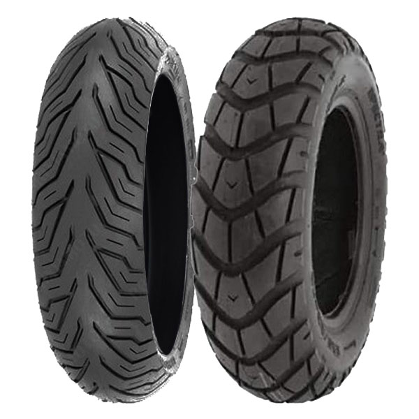 DELI TYRE COPPIA GOMME DELI TYRE 120/80-14 58S SC-109 + 130/90-10 70J SC-101