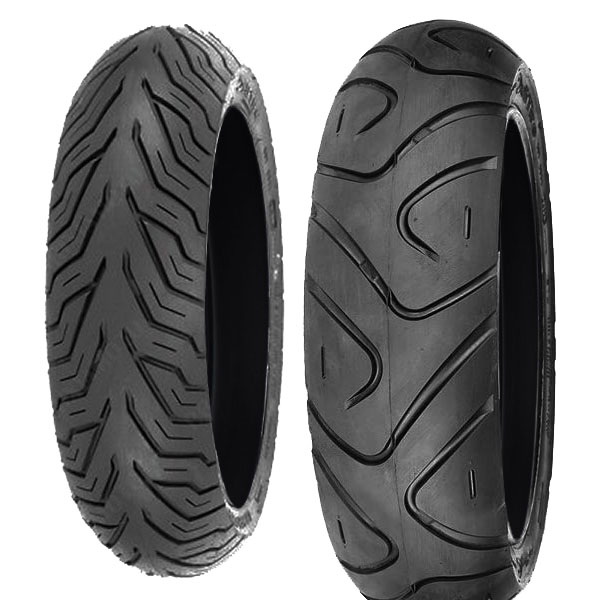 DELI TYRE COPPIA GOMME DELI TYRE 120/80-14 58S SC-109 + 130/90-10 70J SC-106