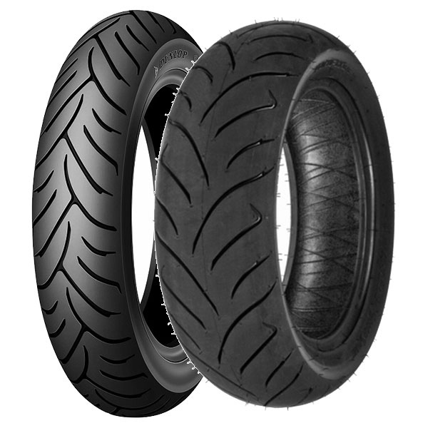 DUNLOP COPPIA GOMME DUNLOP 90/90-10 50J + 3.50-10 51P SCOOTSMART