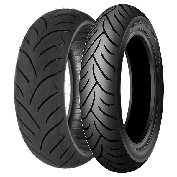 COPPIA GOMME DUNLOP 3.00-10 50J + 120/70-10 54L SCOOTSMART