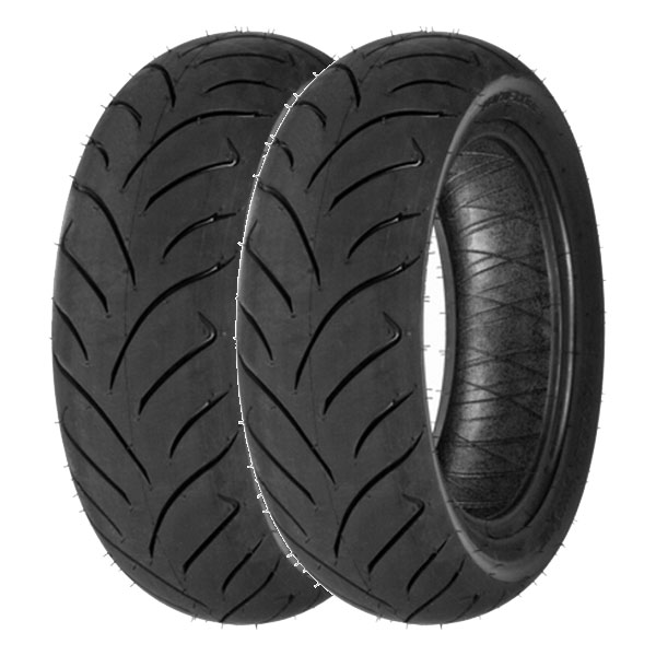 DUNLOP COPPIA GOMME DUNLOP 3.50-10 51P + 3.50-10 51P SCOOTSMART