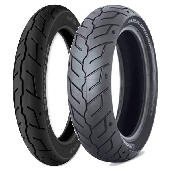 MICHELIN COPPIA GOMME MICHELIN 130/80-17 65H + 180/70-16 77H SCORCHER 31 H.D.