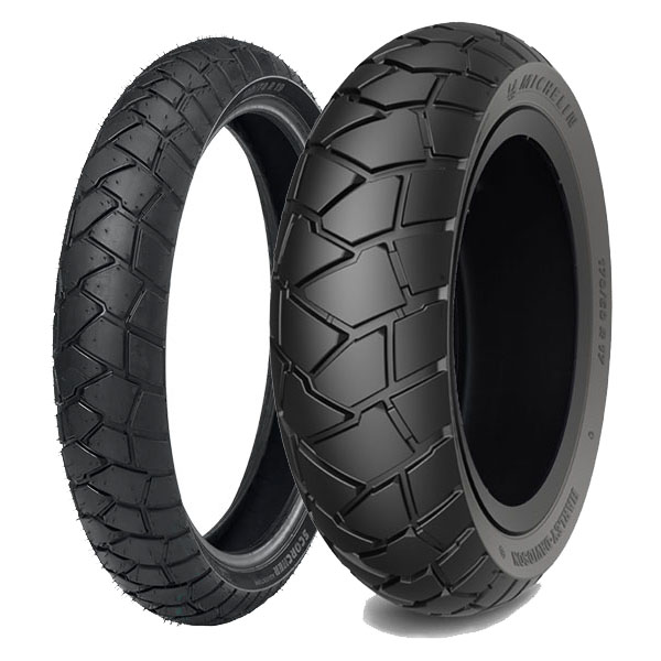 MICHELIN COPPIA GOMME MICHELIN 120/70-19 60V + 170/60-17 72V SCORCHER ADVENTURE H.D.