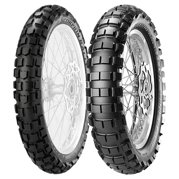PIRELLI COPPIA GOMME PIRELLI 120/70-19 60T + 170/60-17 72T SCORPION RALLY M+S