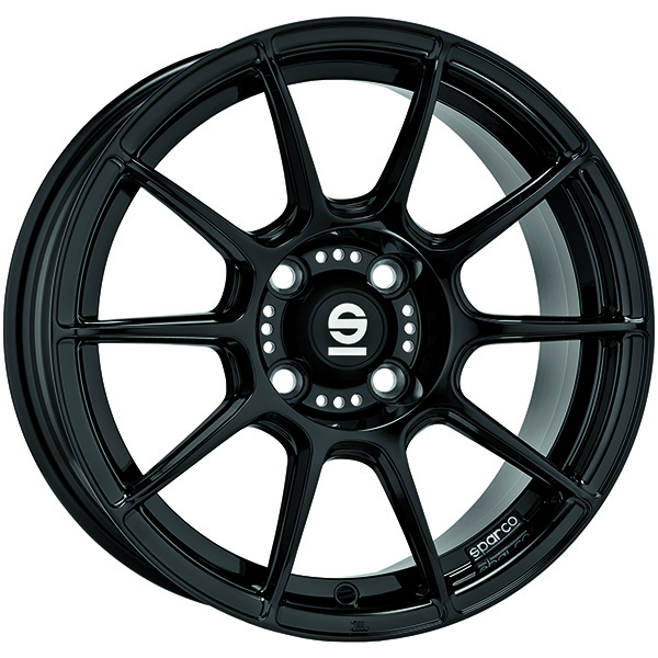 SPARCO FF 1 8x17 5x112 ET 35 GLOSS BLACK