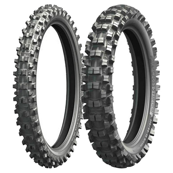 MICHELIN COPPIA GOMME MICHELIN 2.50-12 36J + 2.50-10 33J STARCROSS 5 MINI