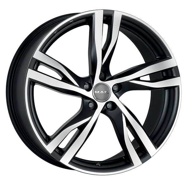 MAK STOCKHOLM 8.5x20 5x108 ET 50 ICE BLACK