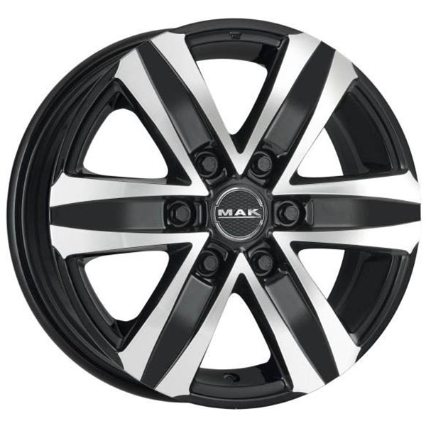 MAK STONE 6 W 7.5x17 6x139,7 ET 55 BLACK MIRROR