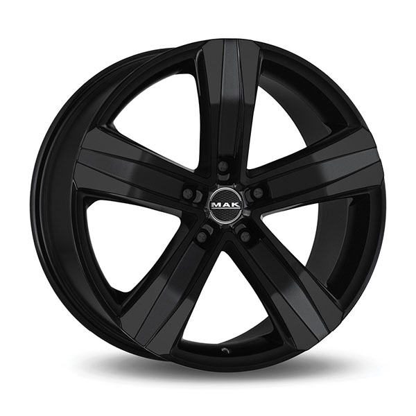 CERCHIO IN LEGA MAK STONE 5 7.5x18 5x118 ET 58 GLOSS BLACK