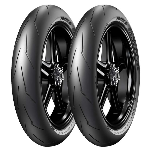 PIRELLI COPPIA GOMME PIRELLI 120/70-17 SUPERCORSA SP V3 + 200/55-17 SUPERCORSA SP V3 (E)