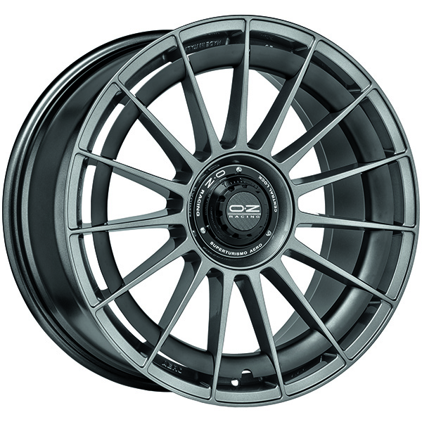 CERCHIO IN LEGA OZ Racing SUPERTURISMO AERO 9x19 5x112 ET 30 STAR GRAPHITE