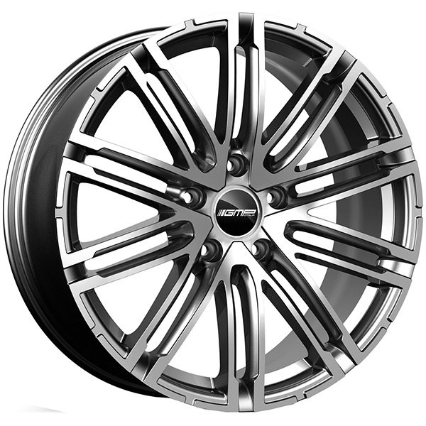 GMP TARGA 11.5x22 5x130 ET 61 ANTHRACITE DIAMOND