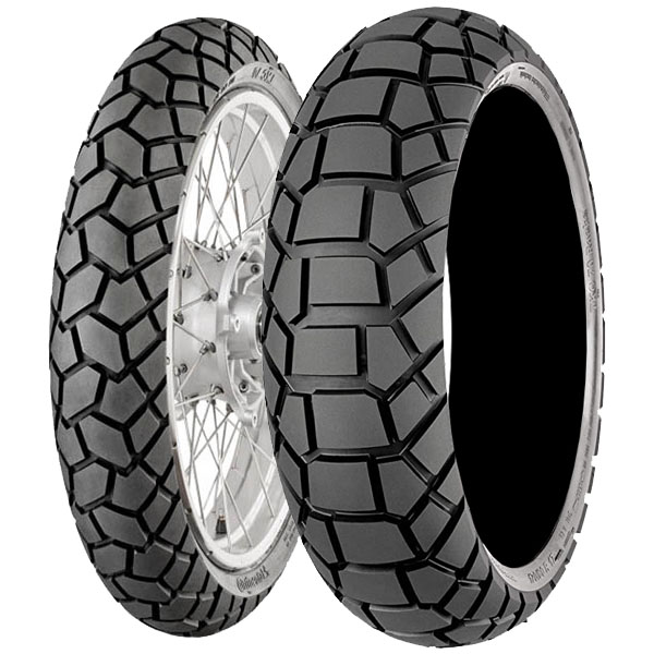 CONTINENTAL COPPIA GOMME CONTINENTAL 120/70-17 TKC70 M+S + 170/60-17 TKC70 ROCKS M+S