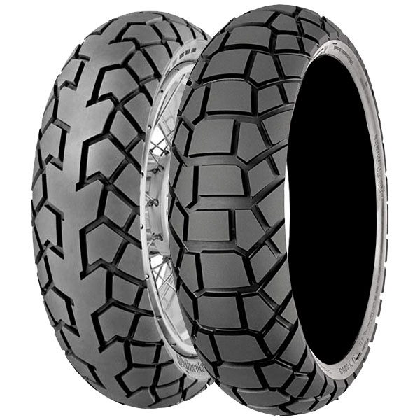 CONTINENTAL COPPIA GOMME CONTINENTAL 110/80-18 58H TKC70 M+S + 170/60-17 72S TKC70 ROCKS M+S