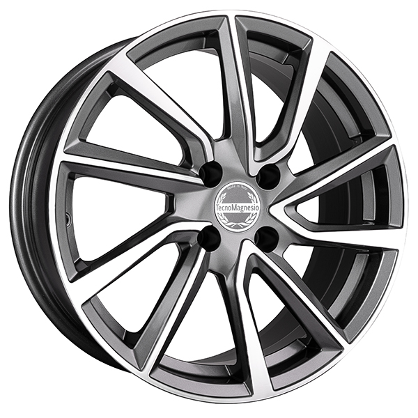 TECNOMAGNESIO SHAKE S 7x17 4x100 ET 40 GRAPHITE MIRROR FACE