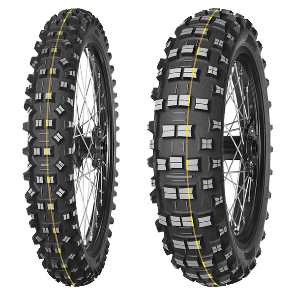 MITAS COPPIA GOMME MITAS 90/100-21 57R + 140/80-18 70R TERRA FORCE-EF SUPER