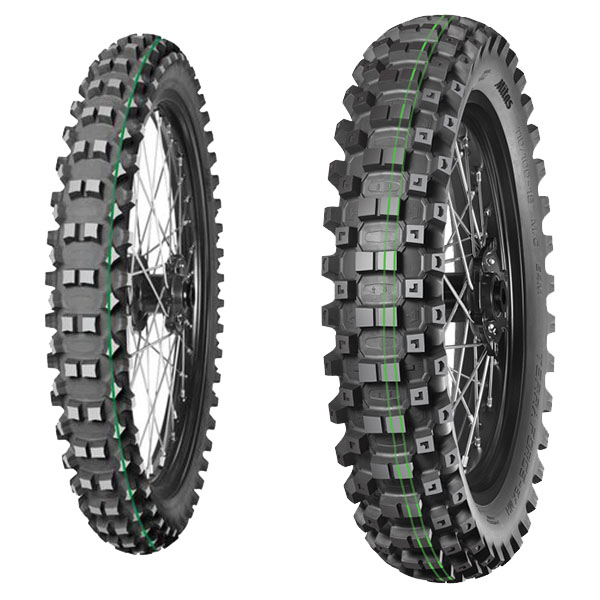 MITAS COPPIA GOMME MITAS TERRAFORCE-EX MH 90/100-21 SUPER LIGHT + 110/100-18 SUPER S