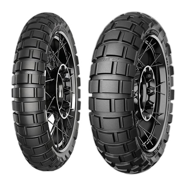 CONTINENTAL COPPIA GOMME CONTINENTAL 90/90-21 54R + 150/70-18 70R TKC80 2 M+S