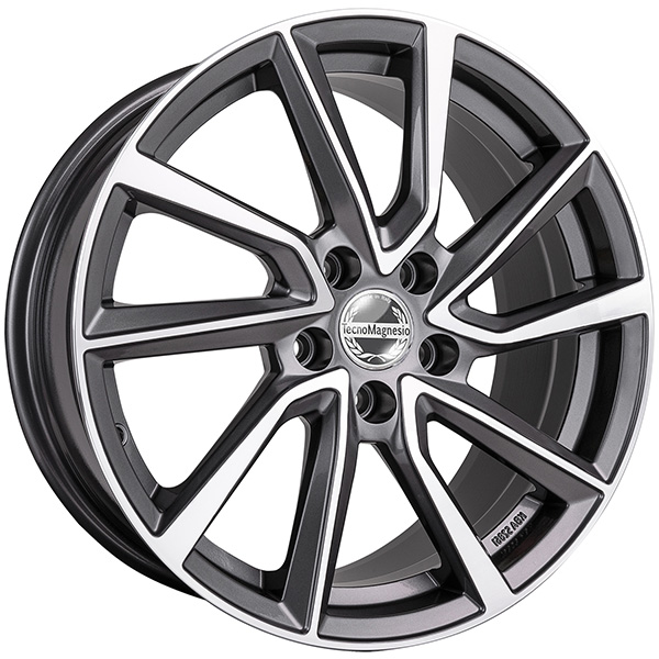 TECNOMAGNESIO SHAKE S 6.5x16 5x110 ET 35 GRAPHITE MIRROR FACE