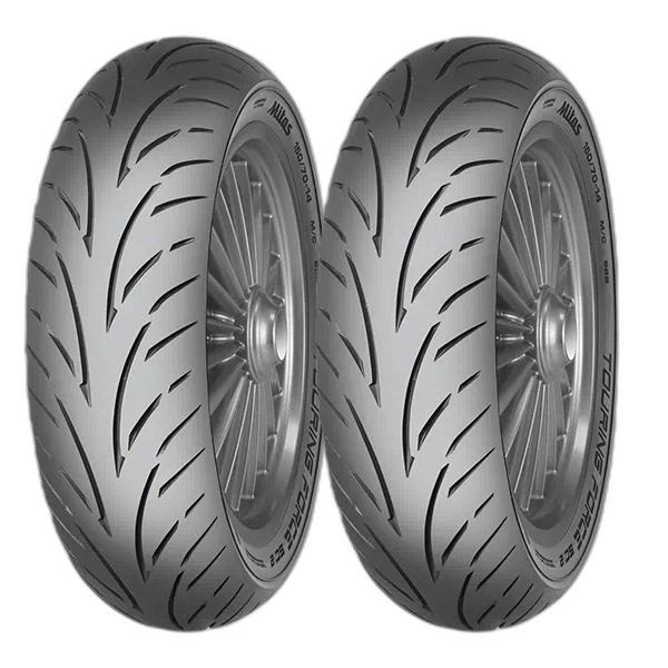 MITAS COPPIA GOMME MITAS 150/70-14 66S + 150/70-14 66S TOURING FORCE SC 2