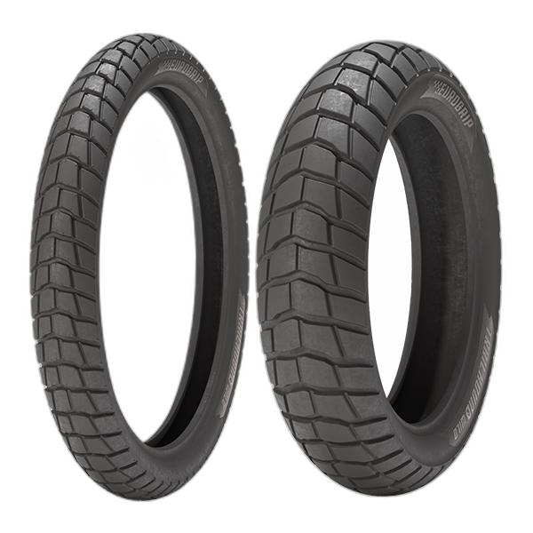 COPPIA GOMME EUROGRIP 90/90-21 54V + 150/70-18 70V TRAILHOUND WILD M+S