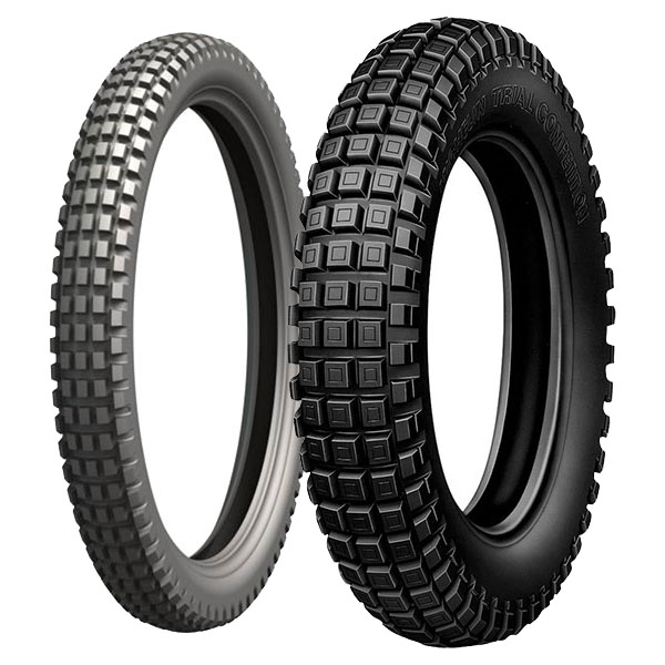 MICHELIN COPPIA GOMME MICHELIN 80/100-21 TRIAL LIGHT + 4.00-18 TRIAL COMP X11