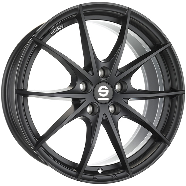 SPARCO TROFEO 5 8x18 5x112 ET 50 MATT BLACK