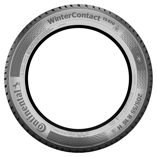 CONTINENTAL WINTERCONTACT TS870 205/55 R16 91T