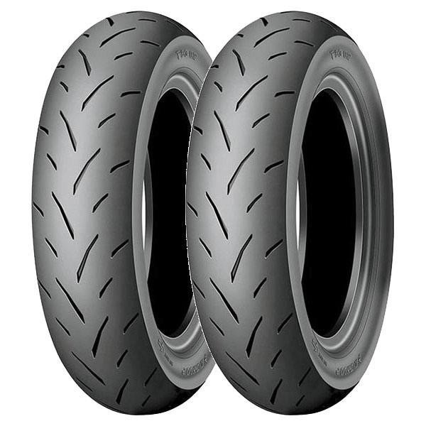 DUNLOP COPPIA GOMME DUNLOP 90/90-10 50J + 130/70-12 62L TT93 GP