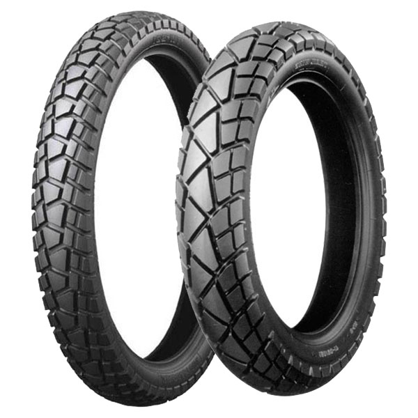 BRIDGESTONE COPPIA GOMME BRIDGESTONE 80/100-19 TW201 + 120/90-16 TW202