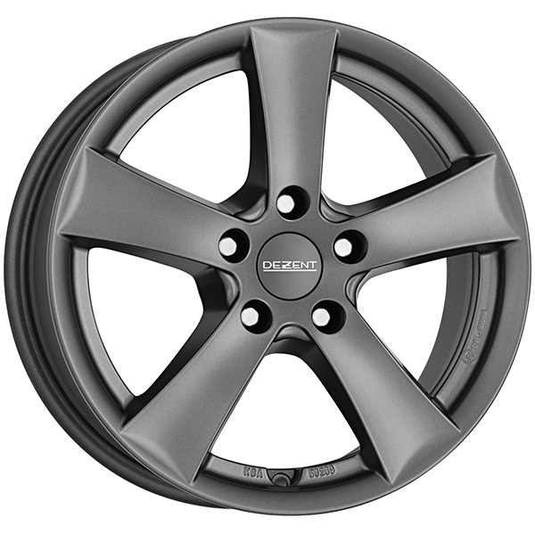 DEZENT TX graphite 6.5x16 5x114.3 ET 38 graphite matt