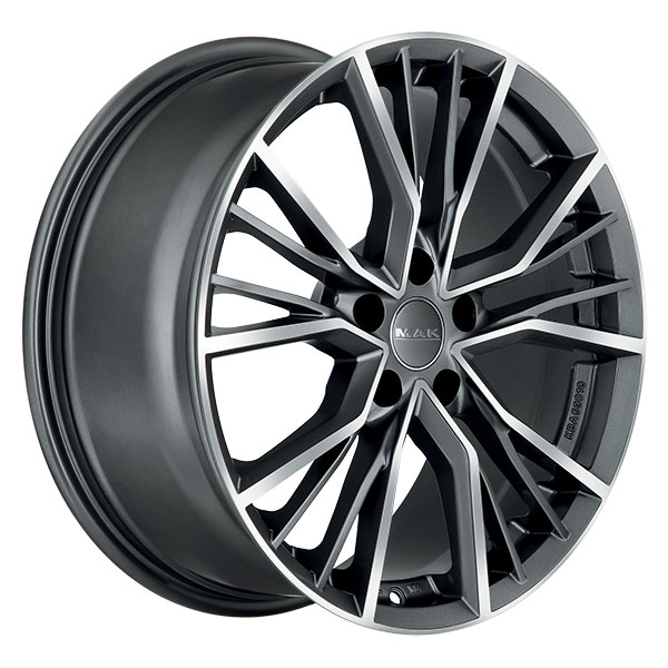 MAK UNION 8.5x19 5x112 ET 31 GUN MET-MIRROR FACE